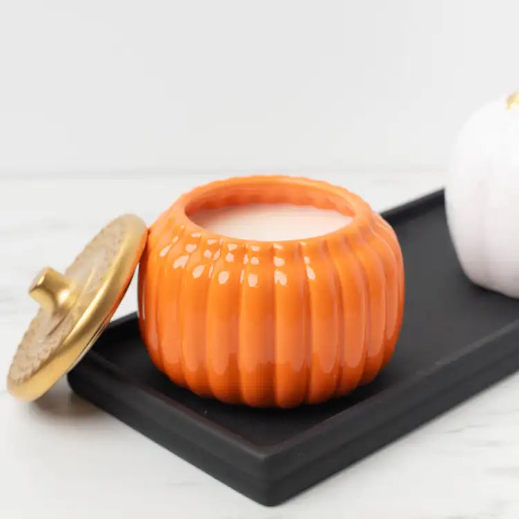 Pumpkin-Shaped Ceramic Jars | Limited Stock