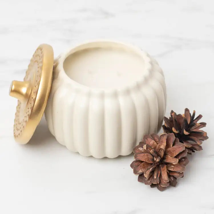 Pumpkin-Shaped Ceramic Jars | Limited Stock